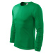 Malfini FIT-T Long Sleeve Pánské triko 119 středně zelená