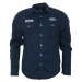 Brandit Košile Luis Vintageshirt Long Sleeve navy