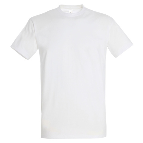 SOĽS Imperial Pánské triko s krátkým rukávem SL11500 Bílá SOL'S