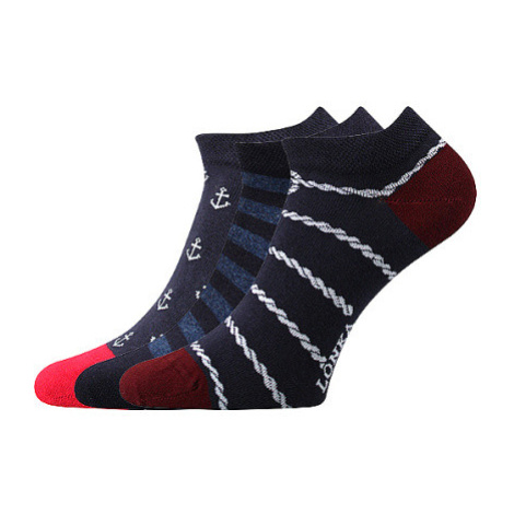 Lonka Dedon Unisex vzorované ponožky - 3-5 párů BM000001792100100173 mix G