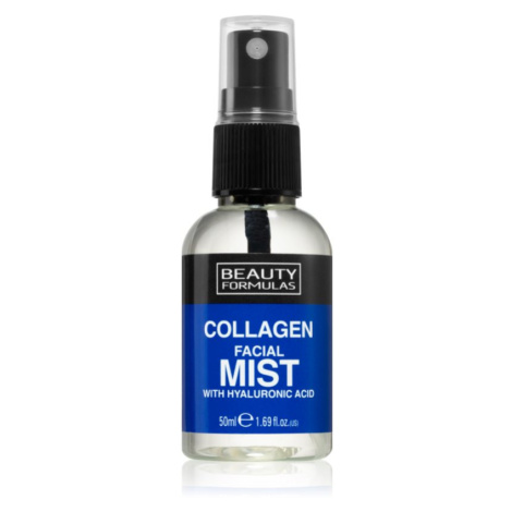 Beauty Formulas Collagen pleťová mlha s hydratačním účinkem 50 ml