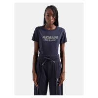 Tmavě modré dámské tričko Armani Exchange - Dámské