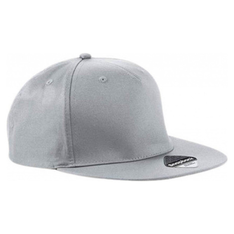 Beechfield 5-panelová snapback raperská čepice s rovným kšiltem