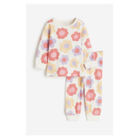 H & M - Bavlněné pyžamo's potiskem - růžová