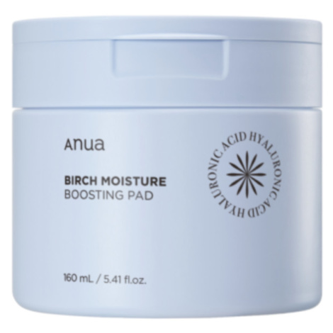 ANUA - BIRCH MOISTURE BOOSTING PAD  - Hydratační tamponky s březovou vodou 70 ks