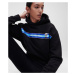 Mikina karl lagerfeld unisex ikonik logo hoodie černá