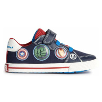 Dětské sneakers boty Geox x Marvel tmavomodrá barva