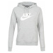 Nike W NSW ESSNTL HOODIE PO HBR Šedá