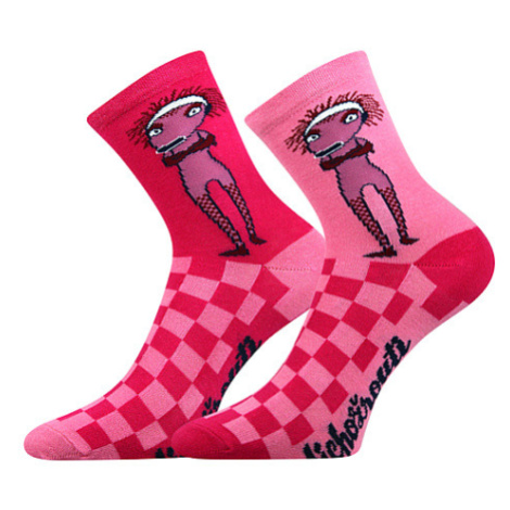 Dívčí ponožky Boma - Lichožrouti, Žiletka Barva: Růžová