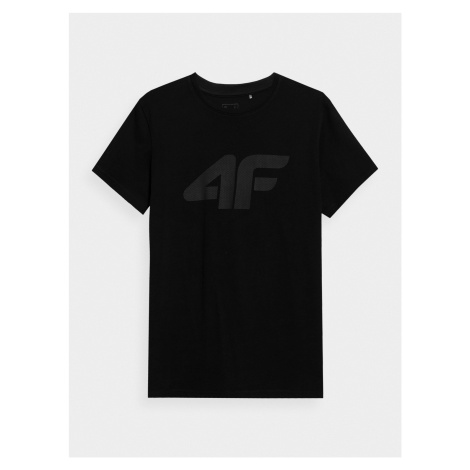 4F 4FSS23TTSHM537 DEEP BLACK Pánské tričko US 4FSS23TTSHM537 DEEP BLACK