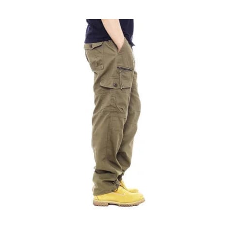 Pánské bavlněné kalhoty multi-pocket