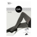 Dámské vzorované punčochové kalhoty TRINI - 3D, 50 DEN GRAPHIT.nero