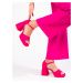Originální dámské růžové sandály
