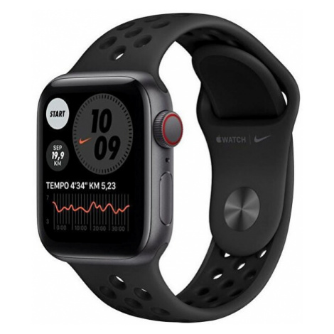 Apple Apple Watch Nike SE GPS + Cellular, 44mm Space Gray Aluminium Case with Anthracite/Black N