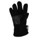 Lewro NARINDER Dětské fleecové rukavice, černá, velikost