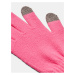 Růžové dámské funkční rukavice Under Armour