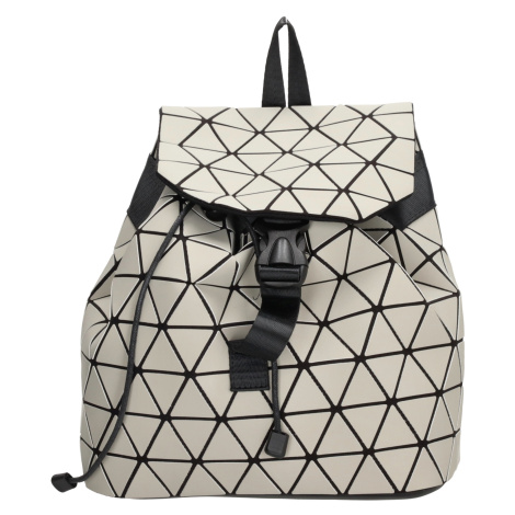 Dámský designový batoh Charm London Hoxton - světle šedý