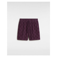 VANS Range Checkerboard Cord Loose Shorts Men Purple, Size