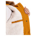 Meatfly dámská zimní bunda Artemis Parka Caramel | Oranžová