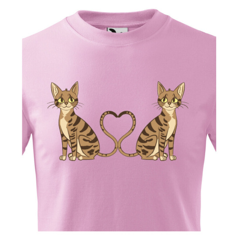 Dětské triko pro milovníky koček - skvělé triko na narozeniny BezvaTriko