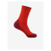 Červené unisex ponožky ALPINE PRO TRIN
