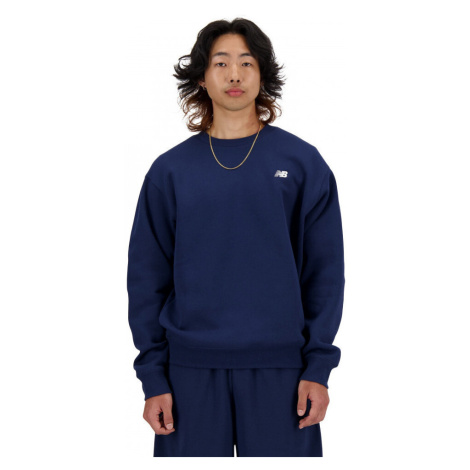 New Balance Sport essentials fleece crew Modrá