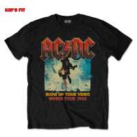Tričko metal dětské AC-DC - Blow Up Your Video - ROCK OFF - ACDCTS42BB