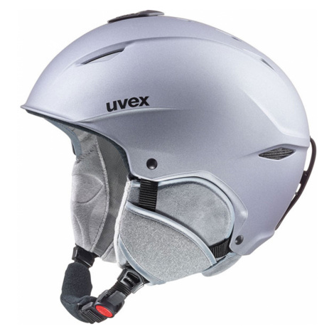 Lyžařská helma Uvex PRIMO stříbrná