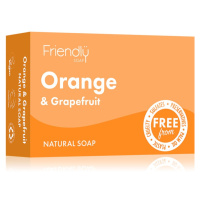 Friendly Soap Natural Soap Orange & Grapefruit přírodní mýdlo 95 g
