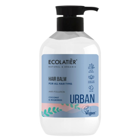 ECOLATIER URBAN - Balzám pro všechny typy vlasů - Kokos a Moruša , 400 ml, EXPIRACE Ecolatiér