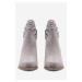 Kotníkové boty SAM EDELMAN H9193L1300 Přírodní kůže (useň)/-Přírodní kůže (useň)