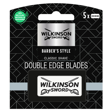 Wilkinson Sword Náhradní žiletky Double Edge Blades 5 ks