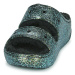 Crocs Classic Cozzzy Glitter Sandal Černá