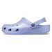 CROCS-Classic Glitter Clog moon jelly Modrá