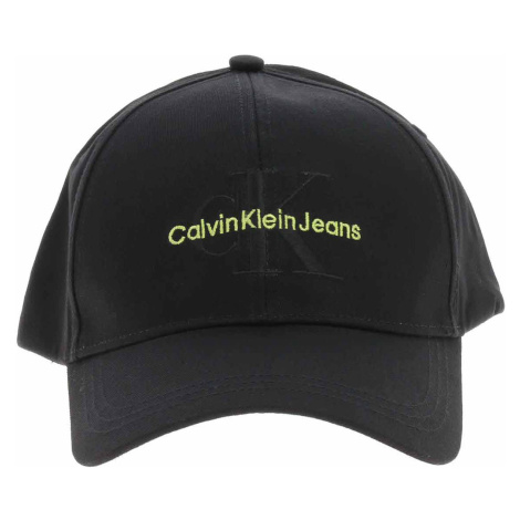 Calvin Klein Jeans dámská kšiltovka K60K6102800GX Black-Sharp Green Černá