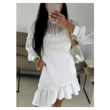 White dress By o la la cxp0741. R01