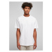 Recycled Curved Shoulder Tee - white
