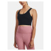 Under Armour Tílko Meridian Fitted Crop Tank-BLK - Dámské