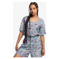 OVERAL QUIKSILVER LENORA WOVEN ROMPER WM - fialová