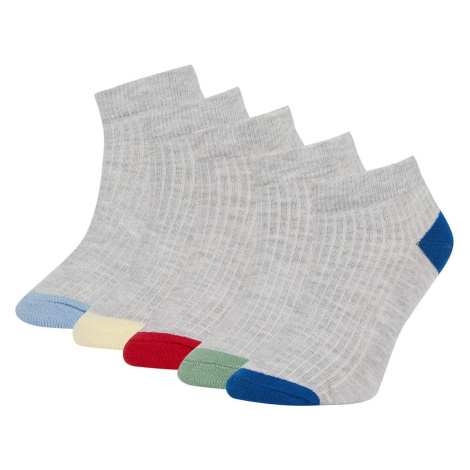 DEFACTO Boys Cotton 5 Pack Short Socks