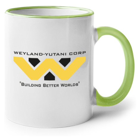 Keramický hrnek Weyland Yutani - motiv z oblíbené série Vetrelec/Alien/ BezvaTriko