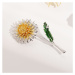 Éternelle Překrásná brož Saskia s čerstvě utrženou květinou B8010-J0061-1-60 Barevná/více barev