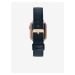 Tmavě modrý kožený řemínek pro hodinky Apple Watch