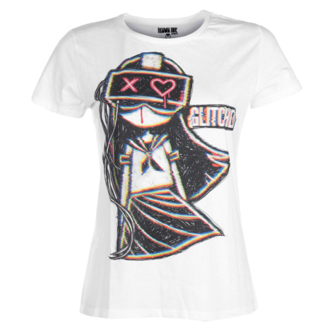 tričko hardcore dámské - Glitched v2.0 - Akumu Ink - 17TW16bw