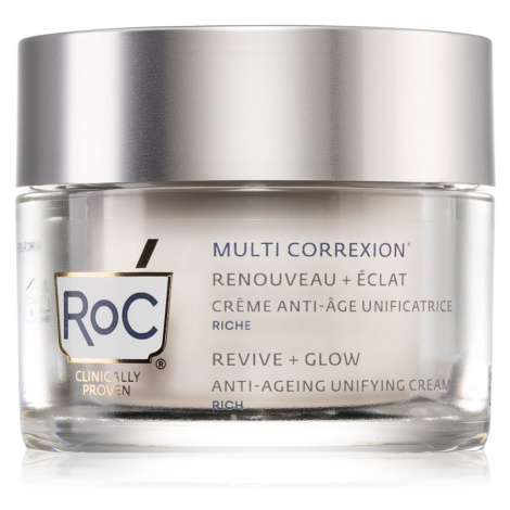 RoC Multi Correxion Revive + Glow protivráskový rozjasňující krém s vitaminem C 50 ml