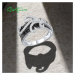 Asymetrický třpytivý prsten ze stříbra FanTurra