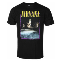 Tričko metal pánské Nirvana - Stage Jump - ROCK OFF - NIRVTS21MB