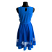krátké modré letní šaty Brenda