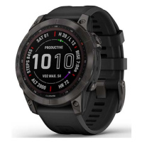 Garmin Garmin fenix 7 Sapphire Solar, Titan Carbon Gray/Black SB 010-02540-21