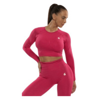 Booty BASIC ACTIVE DEEP PINK crop-top - XS/S